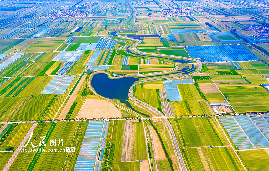 山西夏县:涑水河畔绘就田园盛景